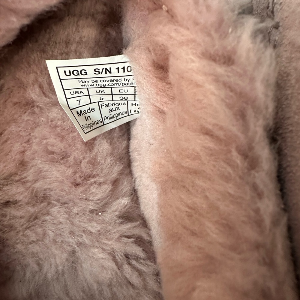 UGG Women's Blush Pink Slippers - Picture 3 of 5
